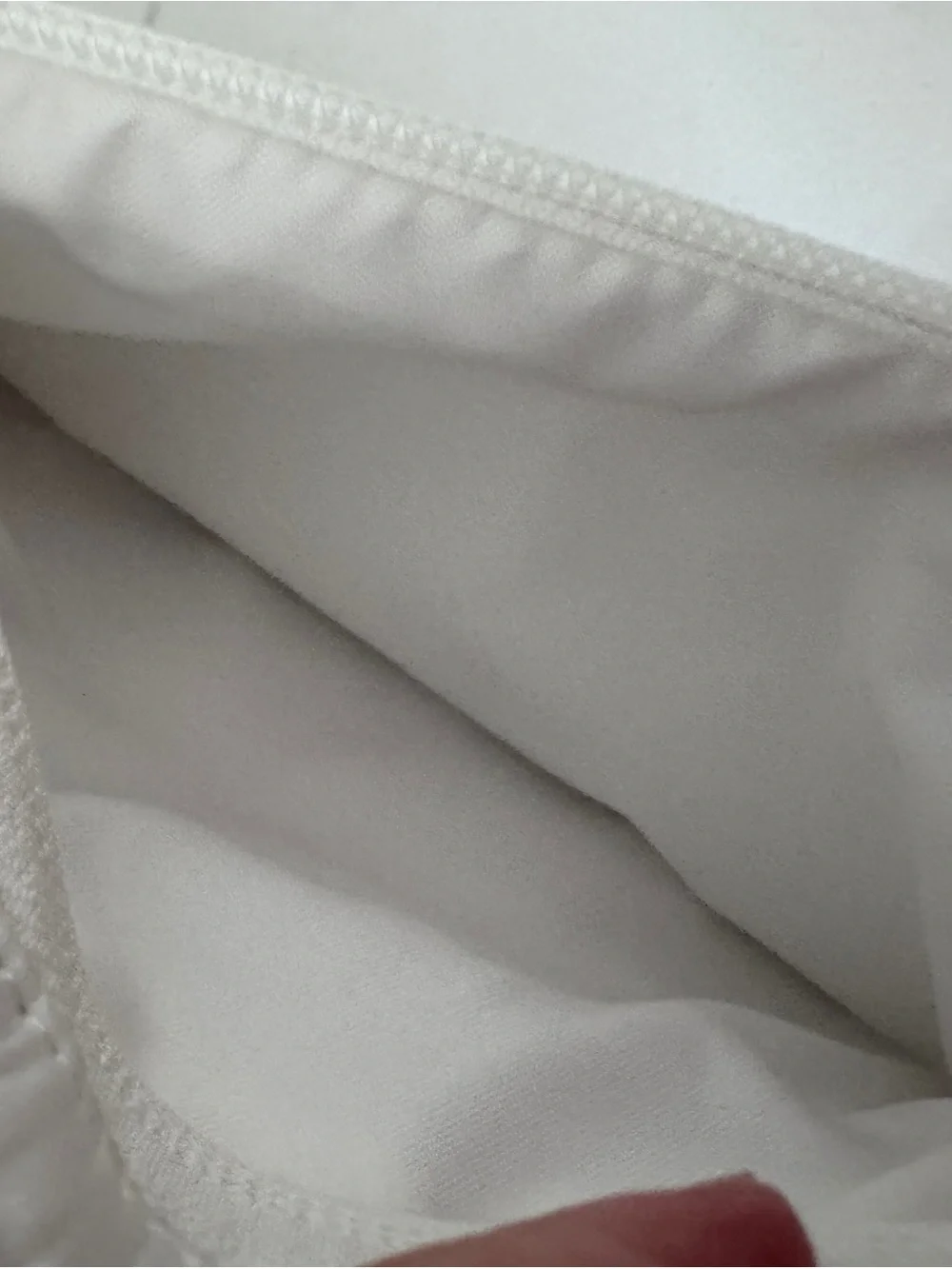 lululemon athletica White Quilted Crossbody Belt Bag